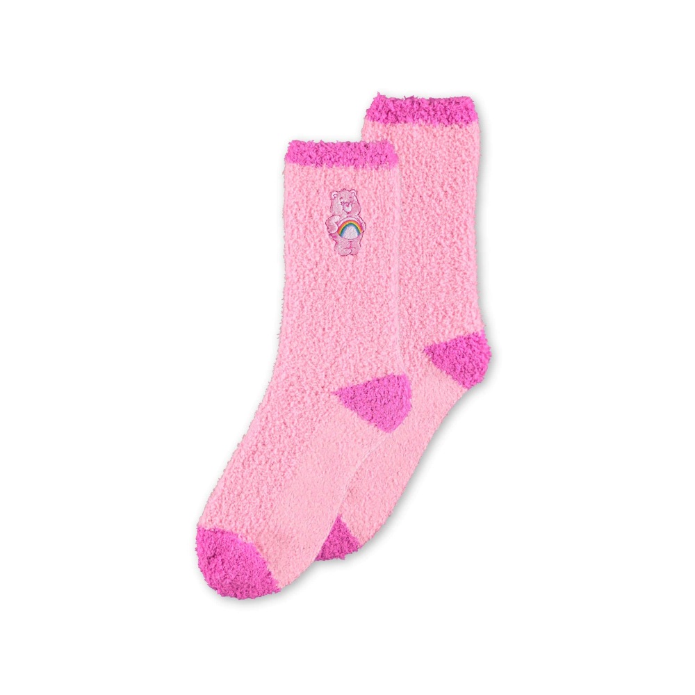Care Bears - Cheer Bear Fluffy Sokken - Roze